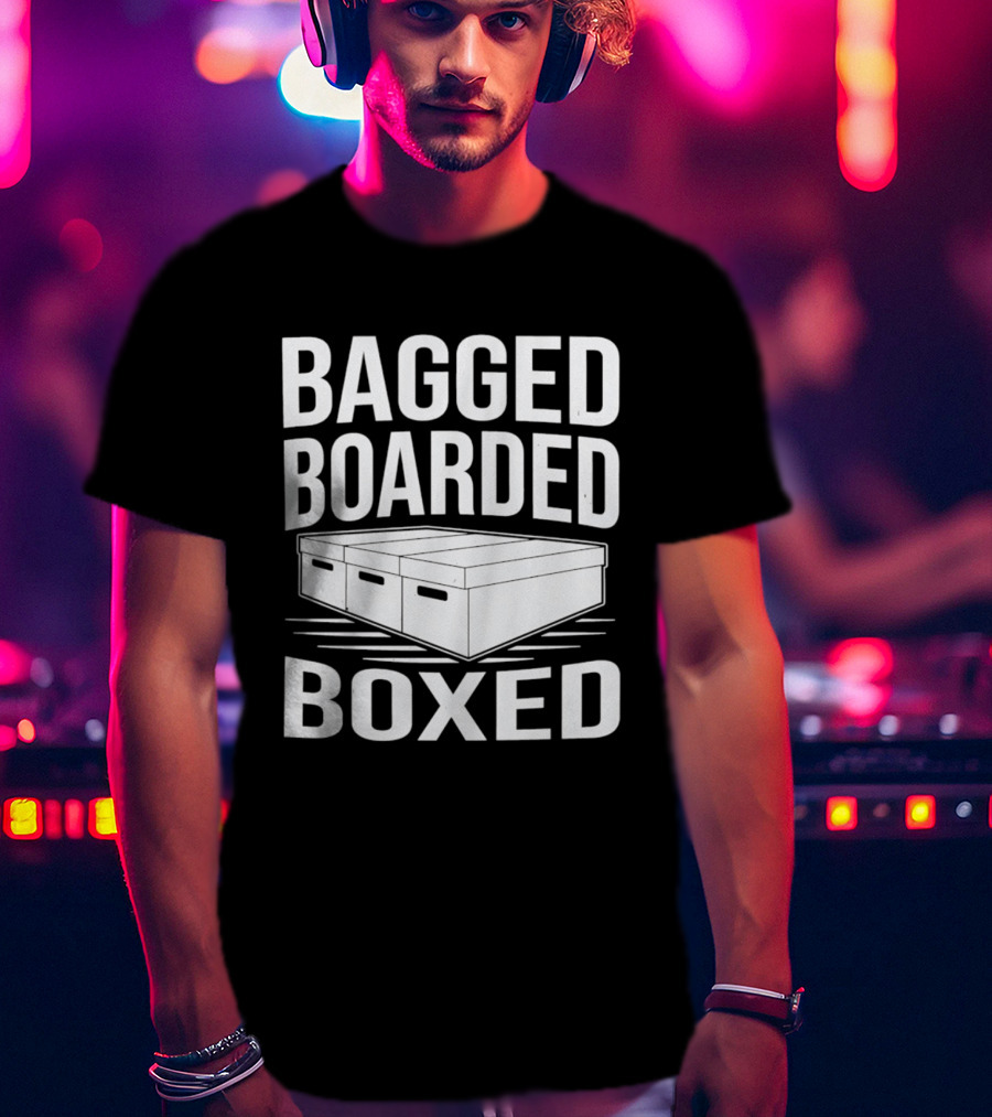 Bagged Boarded Boxed Comic Storage Solution T-Shirt