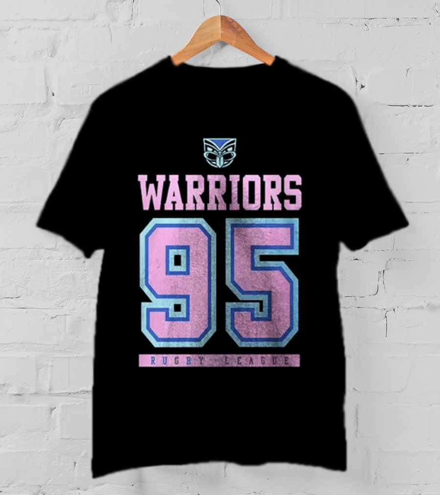 New Zealand Warriors 95 RD Name And Number T-Shirt