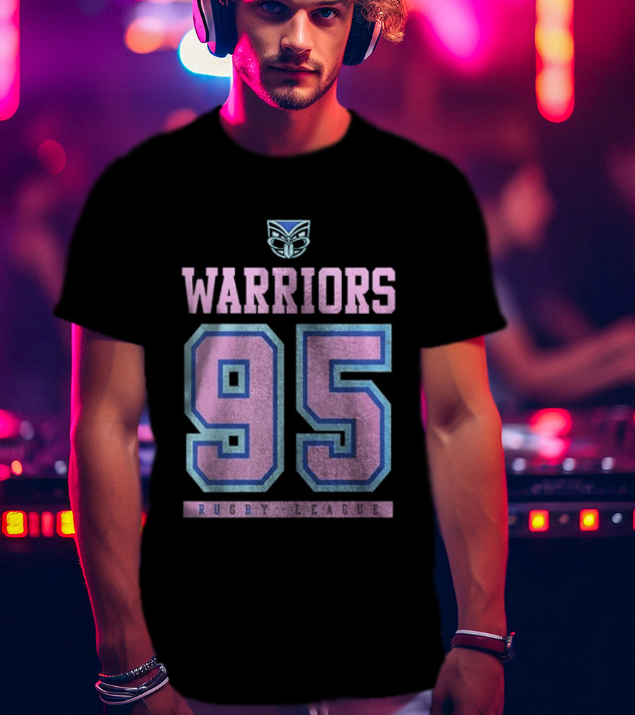 New Zealand Warriors 95 RD Name And Number T-Shirt