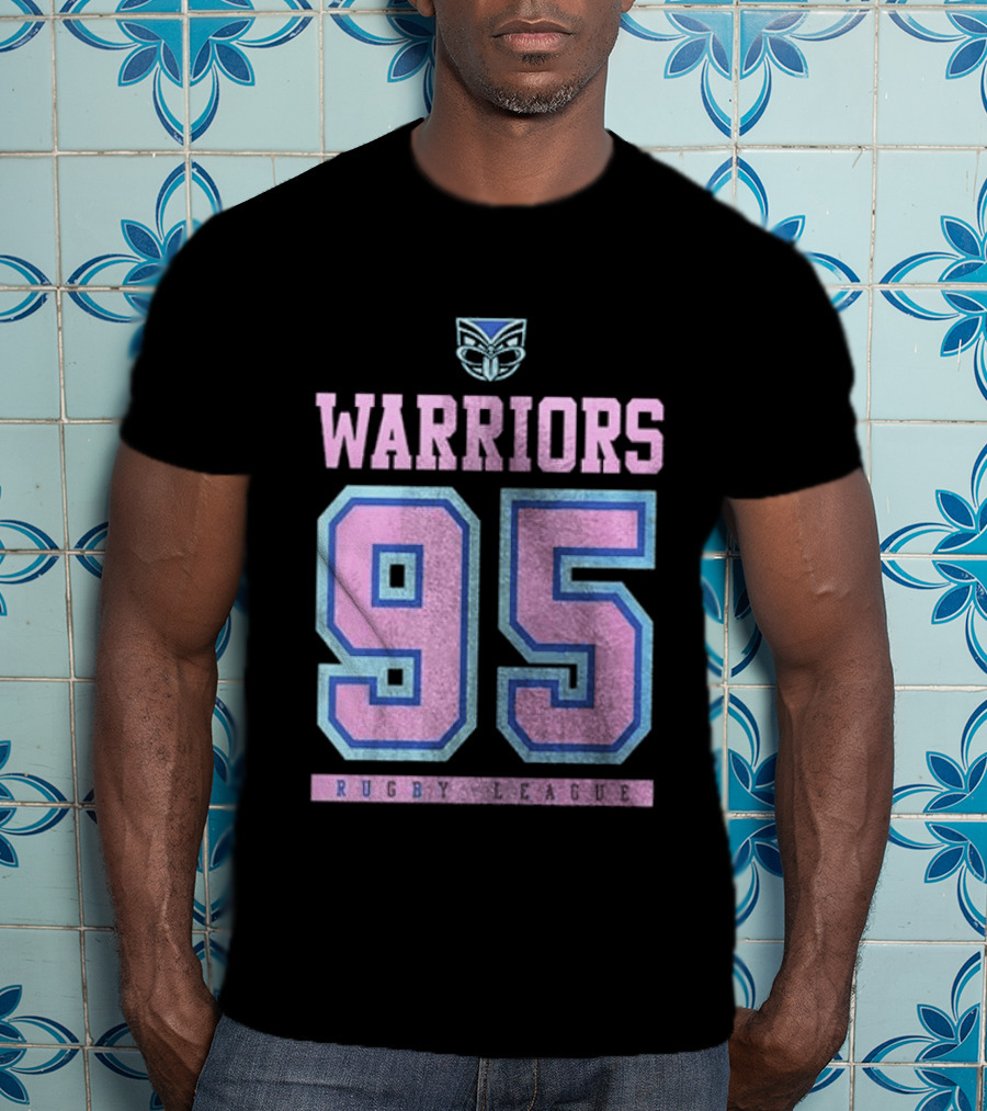 New Zealand Warriors 95 RD Name And Number T-Shirt