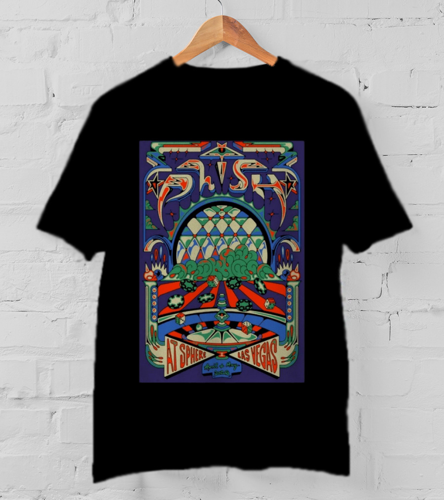 Phish Las Vegas 2026 April And May At Sphere T-Shirt
