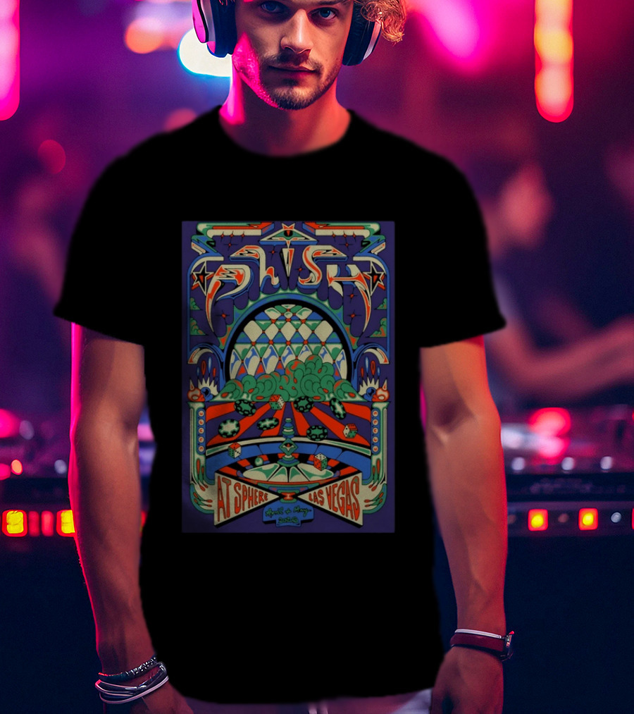 Phish Las Vegas 2026 April And May At Sphere T-Shirt