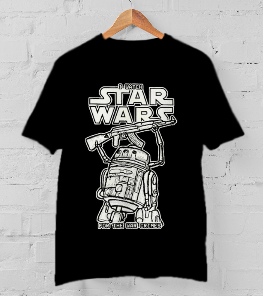 Star Wars Inspired Humor War Crimes T-Shirt