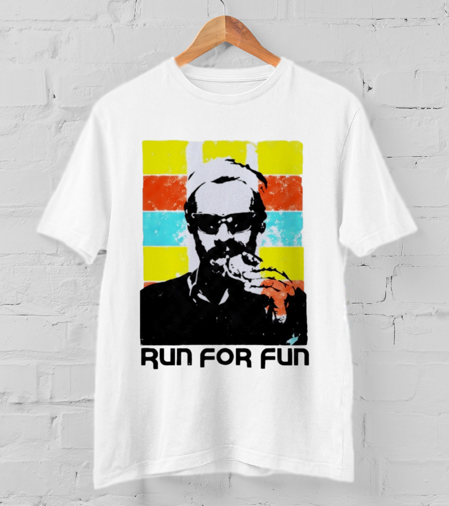 Together Tour Amsterdam Run For Fun 2026 Icon With Sunglasses Eating Pizza T-Shirt