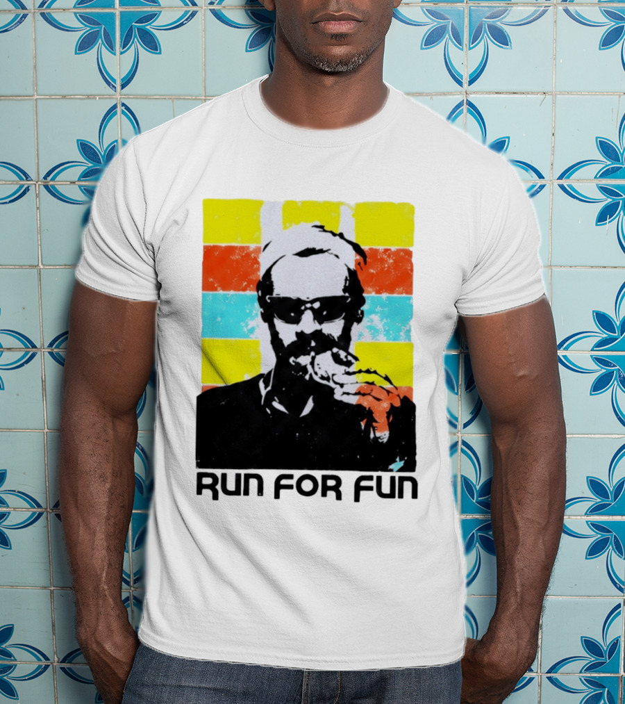 Together Tour Amsterdam Run For Fun 2026 Icon With Sunglasses Eating Pizza T-Shirt