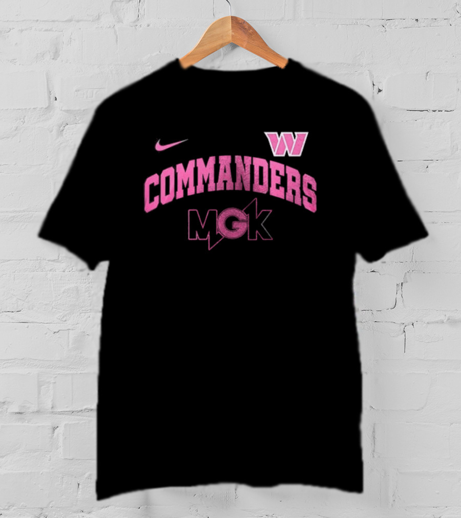 Nike MGK Washington Commanders Collaboration T-Shirt