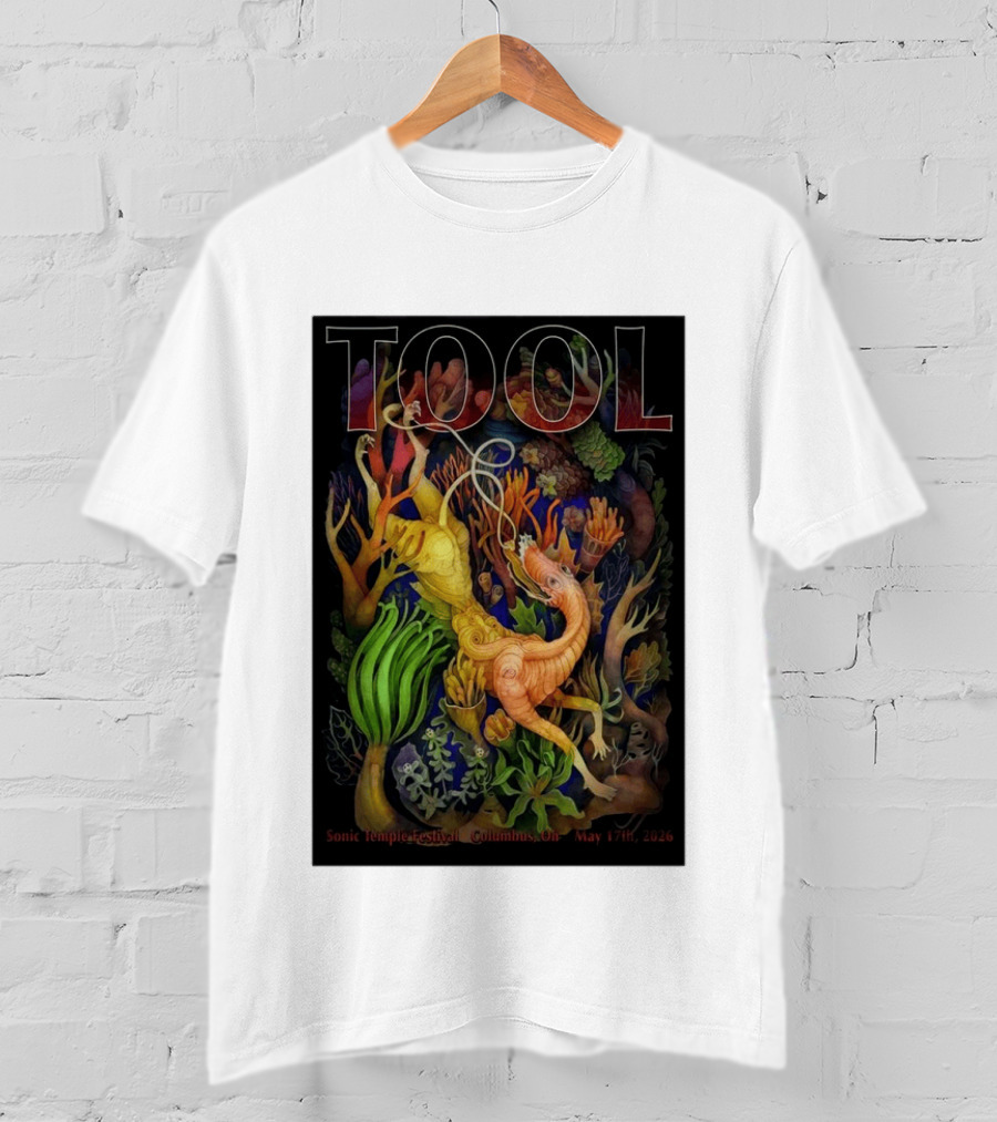 Tool Sonic Temple Festival Columbus OH May 17th 2026 T-Shirt