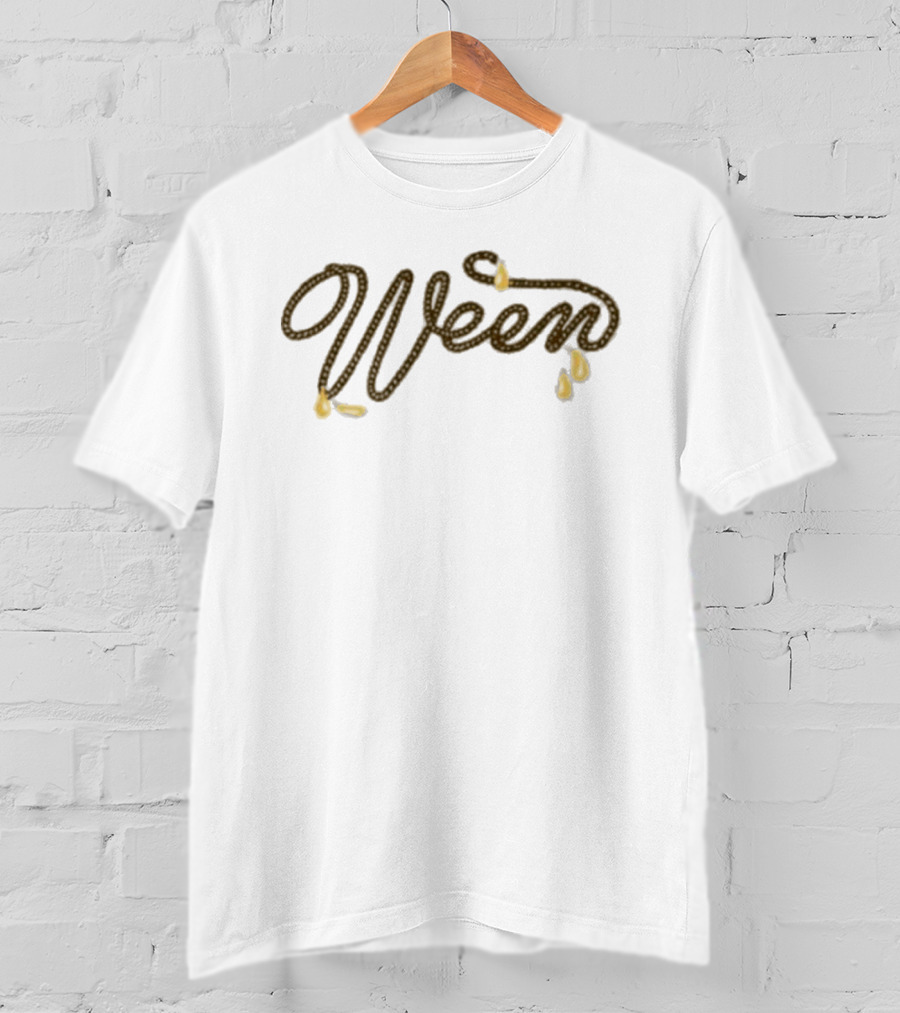 Ween Piss Up A Rope Dripping T-Shirt