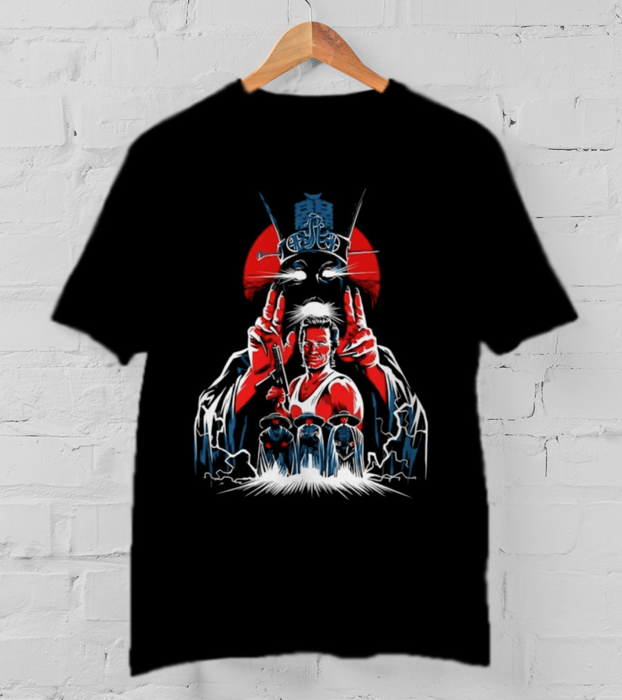 Big Trouble In Little China Jack Burton Action Pose T-Shirt