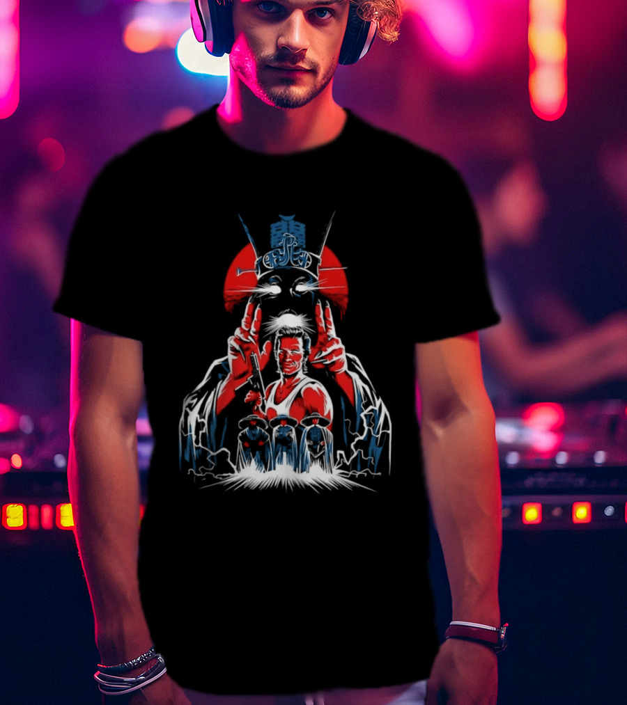 Big Trouble In Little China Jack Burton Action Pose T-Shirt