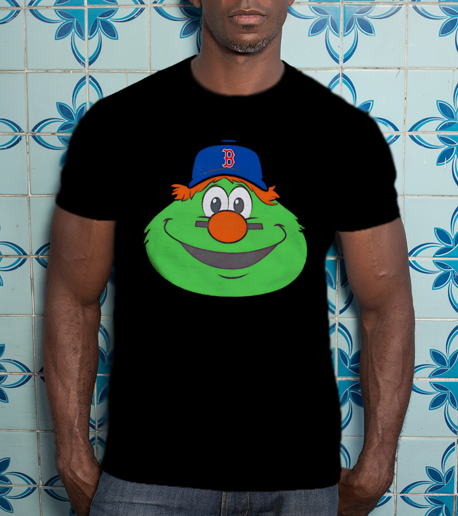 Boston Red Sox Wally The Green Monster Big Face 2026 T-Shirt