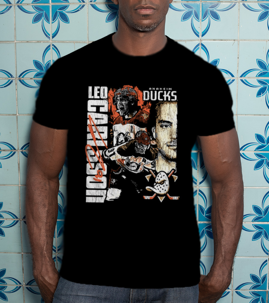 Leo Carlsson Anaheim Ducks Hockey 2026 T-Shirt