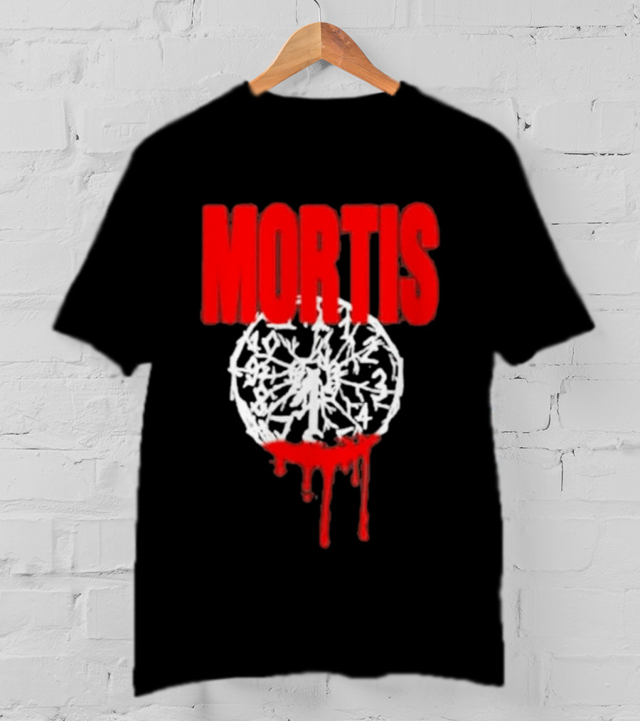 MORTIS Dripping Bloody Wheel T-Shirt
