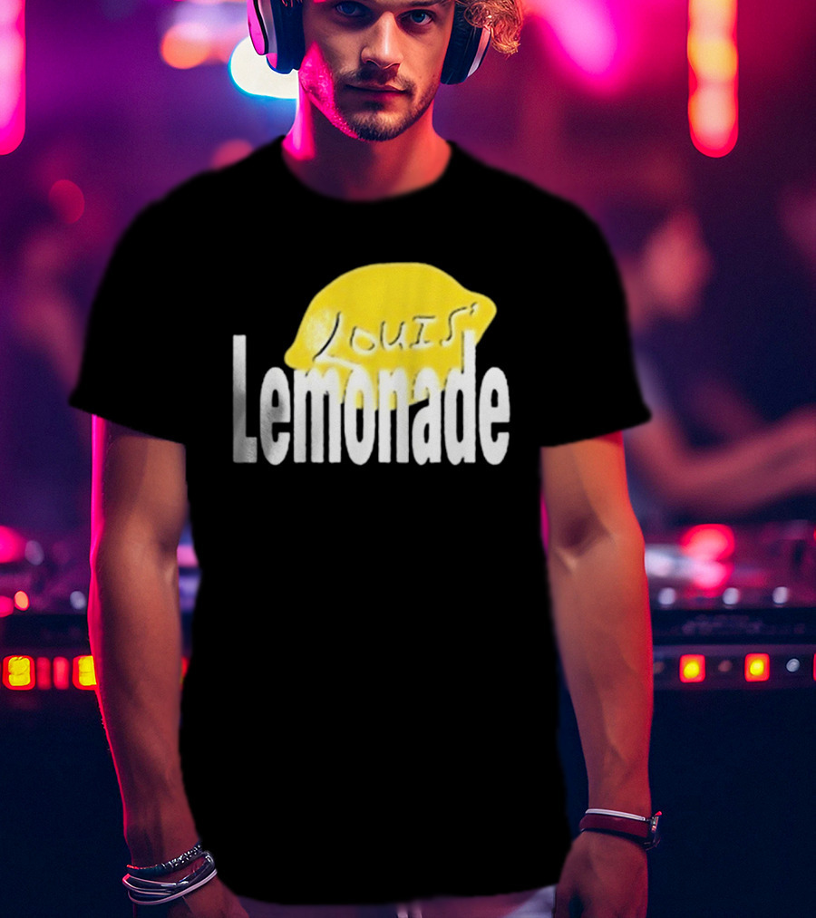 Louis Lemonade Yellow Citrus T-Shirt