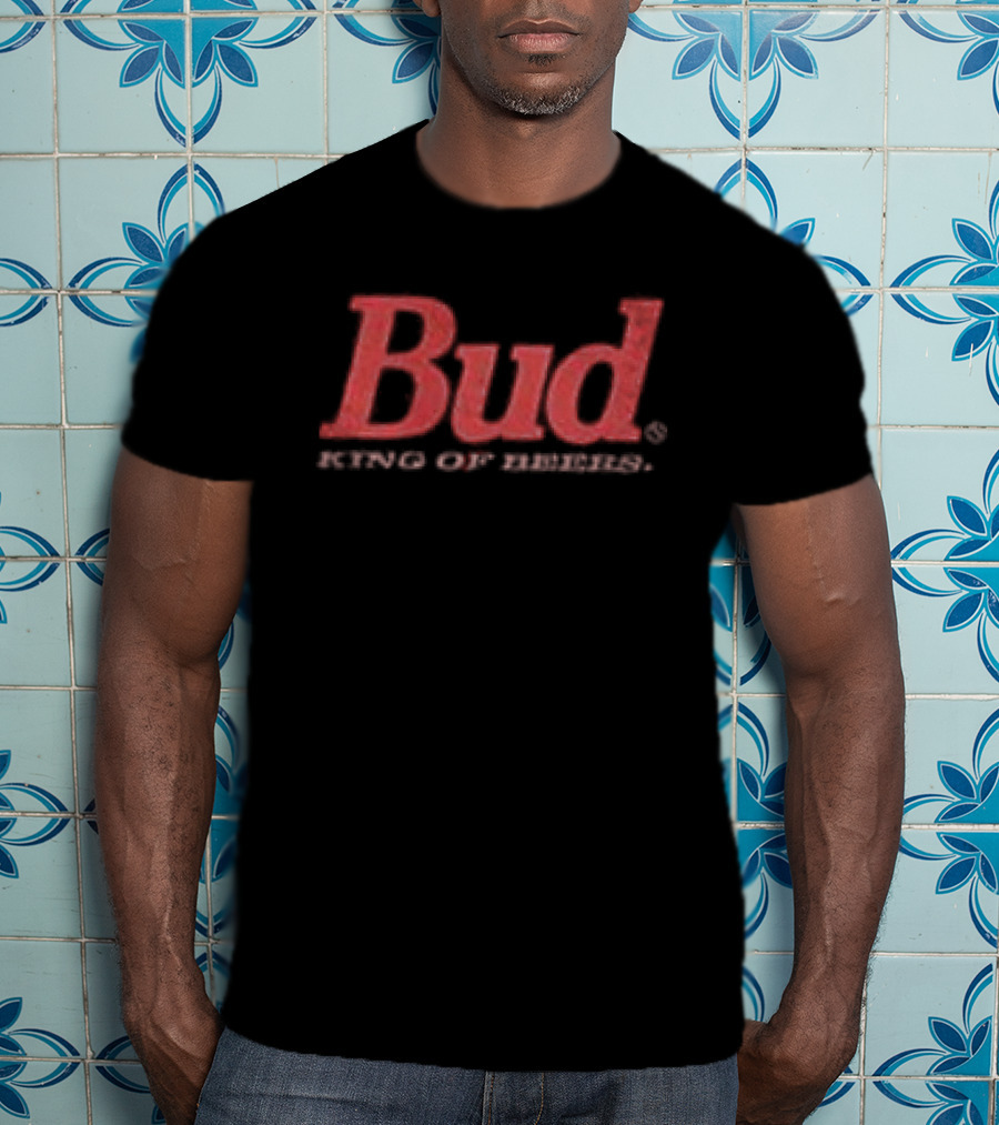 Budweiser Bud King Of Beers US Flag T-Shirt