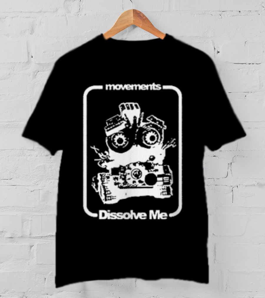 Movements Dissolve Me Tour Robot T-Shirt