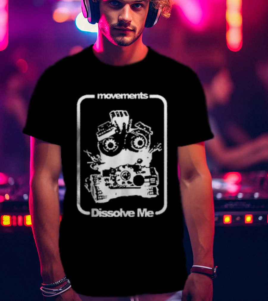 Movements Dissolve Me Tour Robot T-Shirt