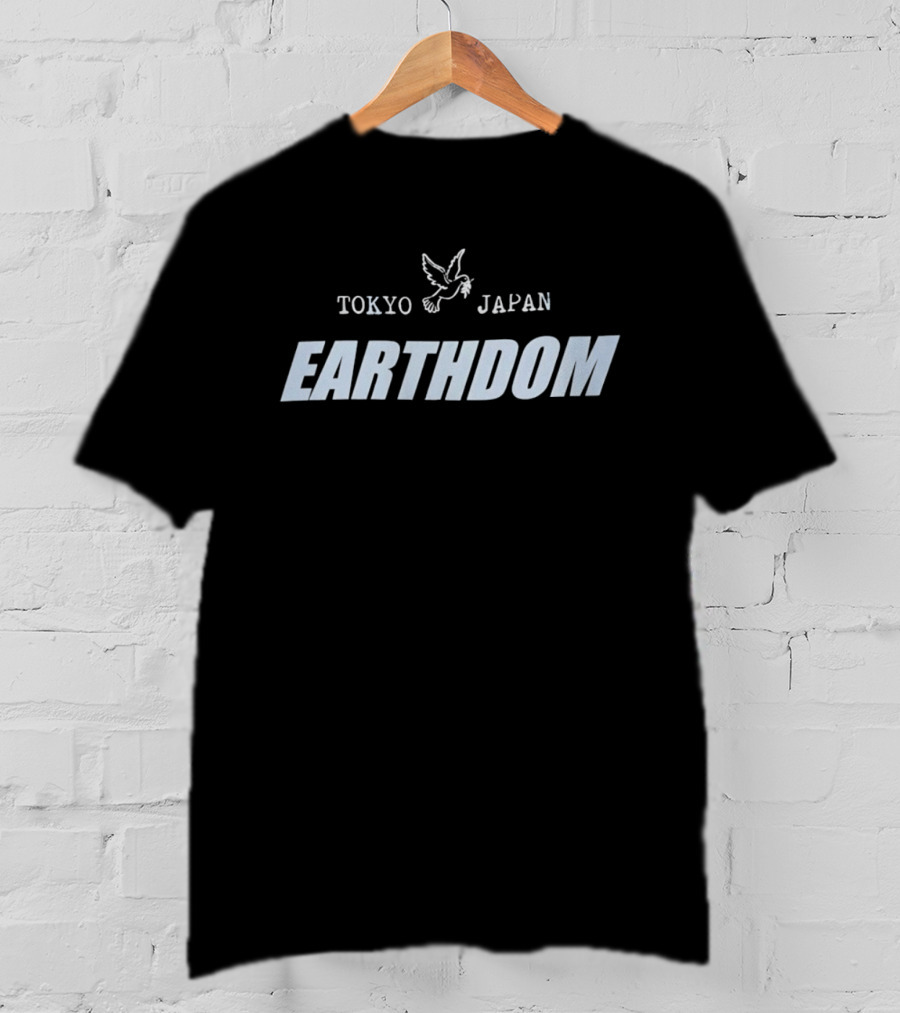 Earthdom Tokyo Japan Dove T-Shirt