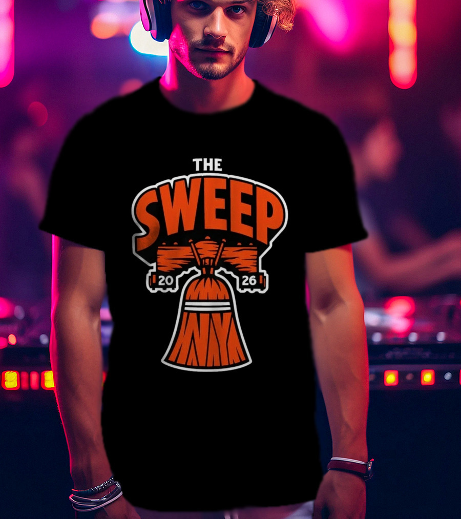 Original New York Knicks The Sweep 2026 Liberty Bell T-Shirt