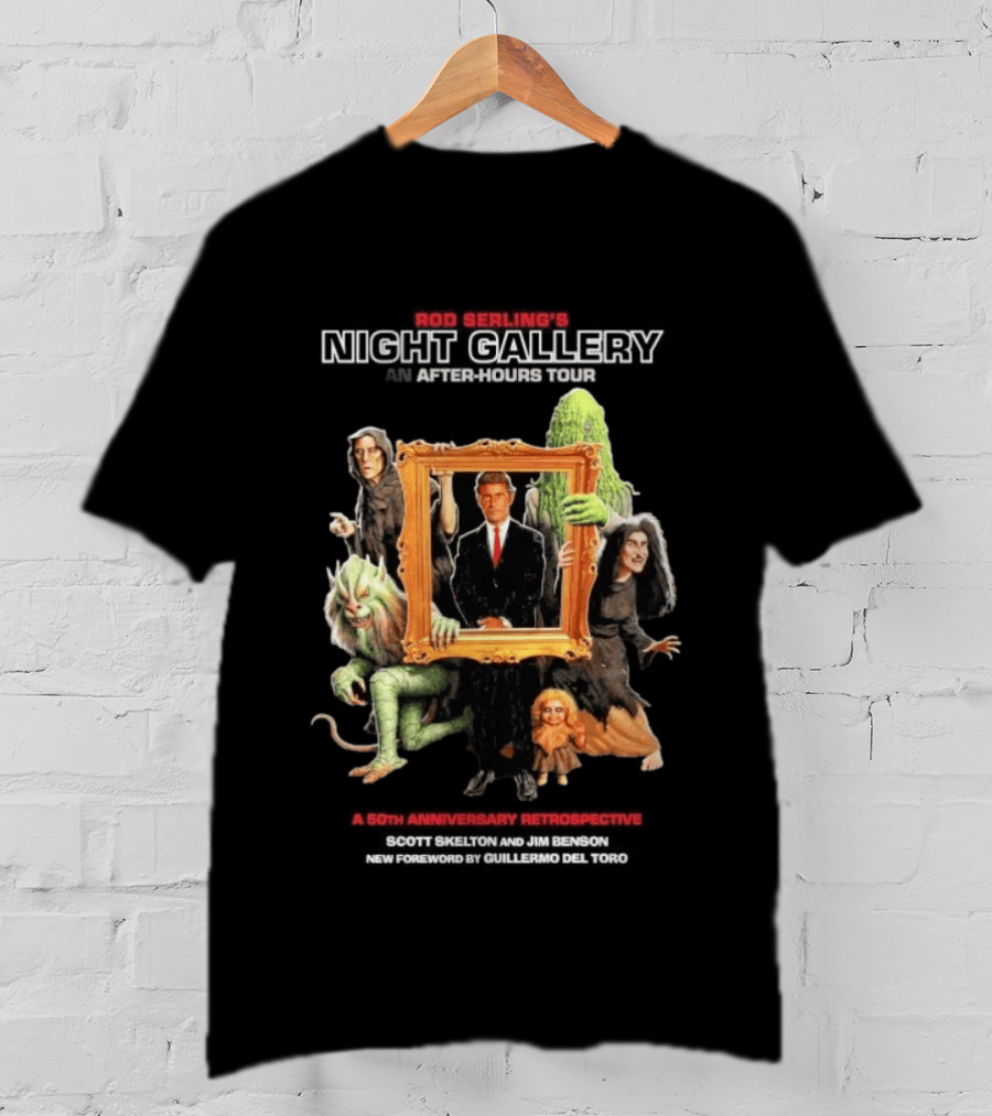 Rod Serling's Night Gallery After Hours Tour Classic Monsters Frame T-Shirt