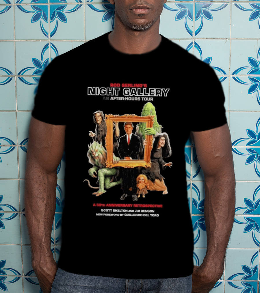 Rod Serling's Night Gallery After Hours Tour Classic Monsters Frame T-Shirt