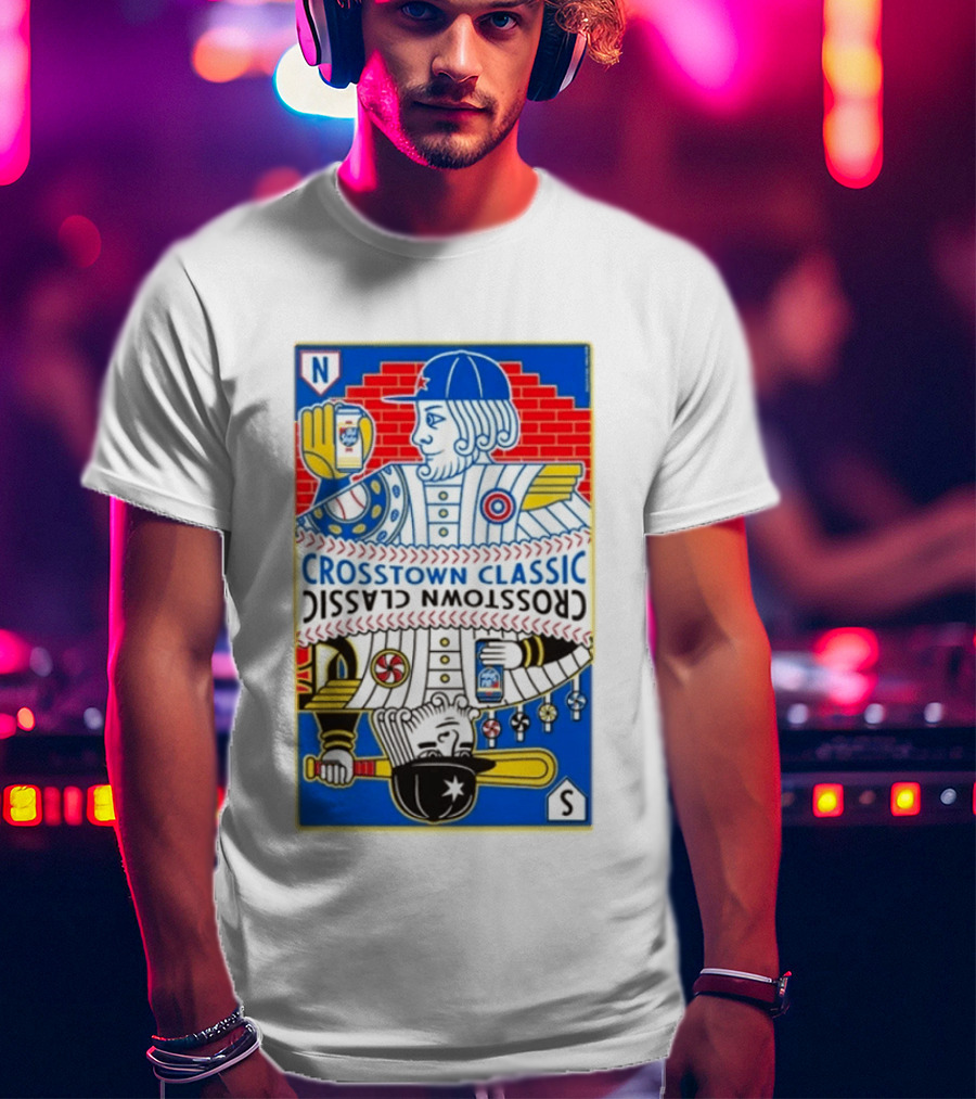 Crosstown Classic Series Card Chicago Cubs Vs Chicago White Sox T-Shirt