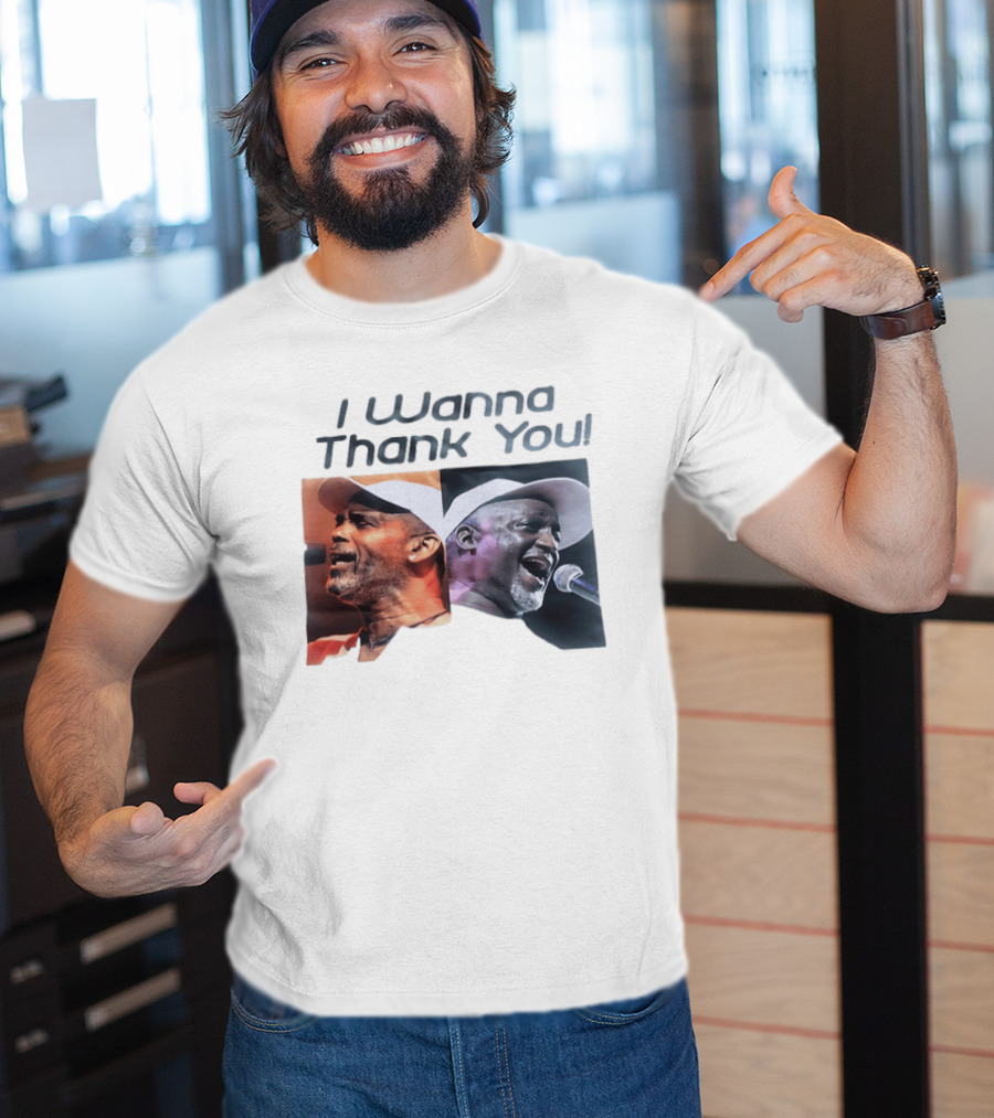 I Wanna Thank You Frankie Beverly Soul Music Legend Live Performance T-Shirt