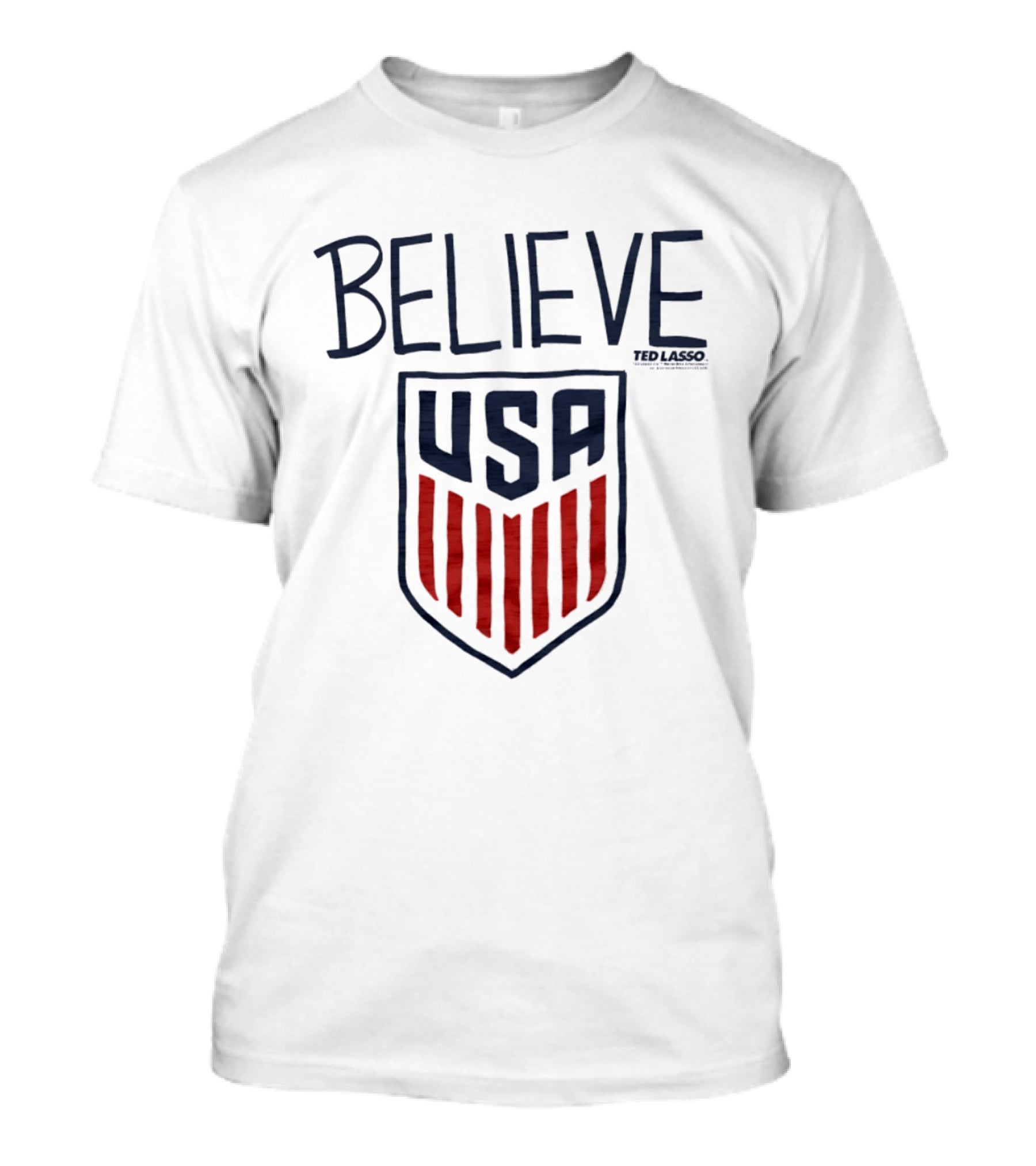 Ted Lasso Believe USA Crest T-Shirt