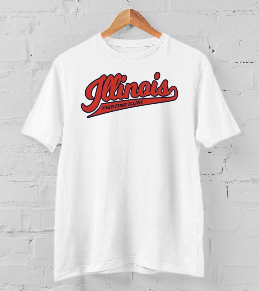 Illinois Fighting Illini Bold Script T-Shirt