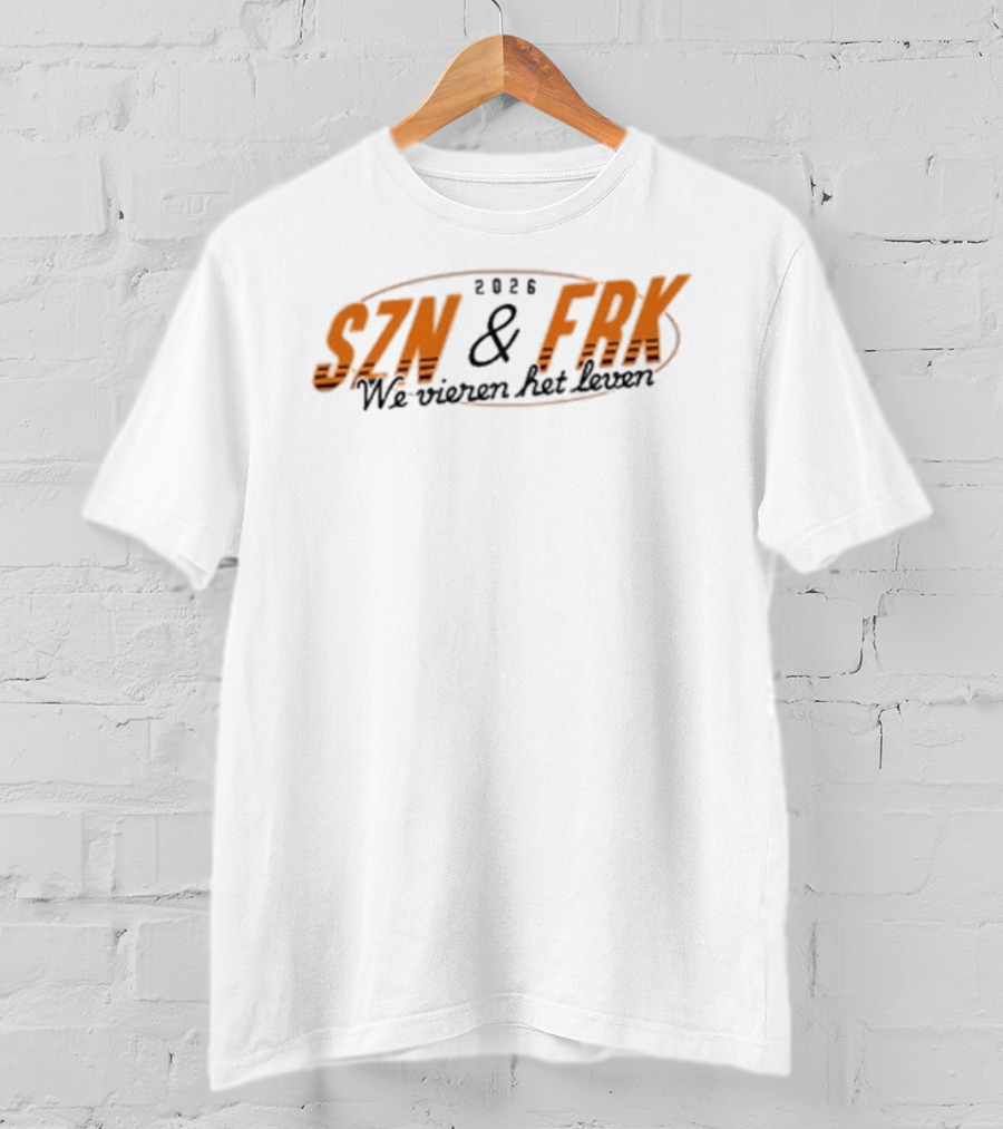 2026 Suzan & Freek We Vieren Het Leven SZN & FRK T-Shirt