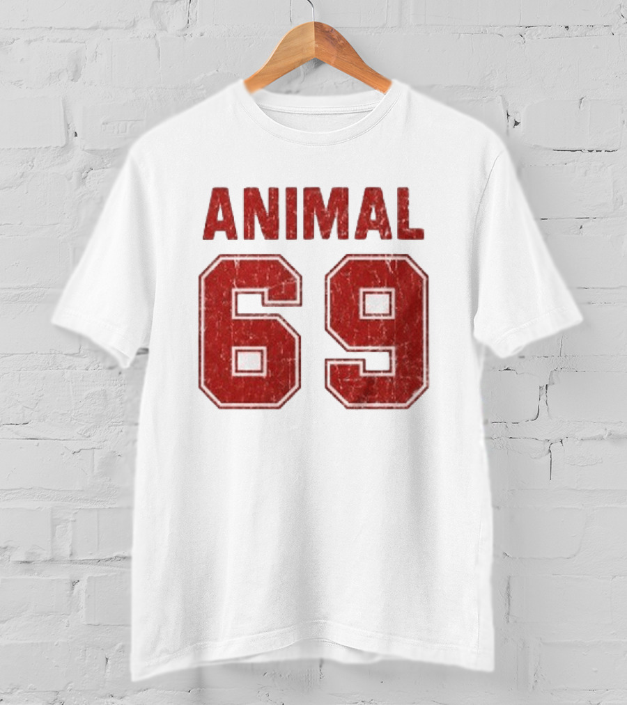 Justin Bieber Animal 69 Retro Jersey T-Shirt