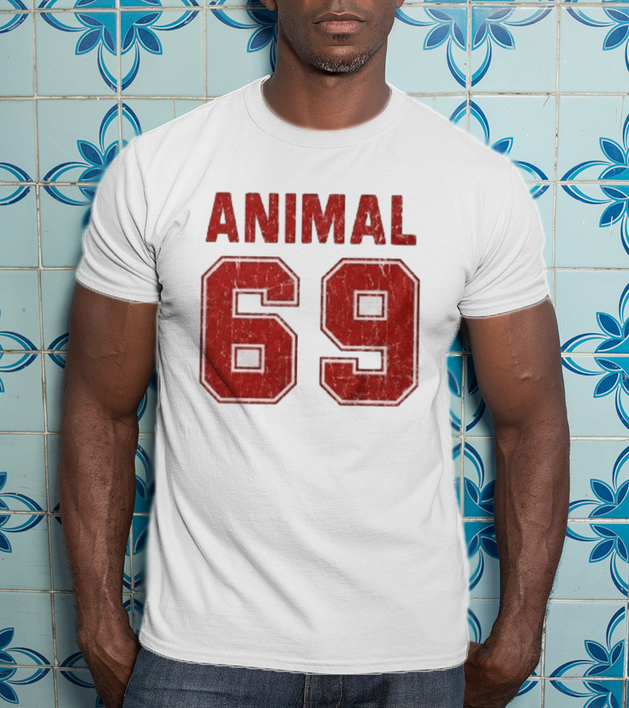 Justin Bieber Animal 69 Retro Jersey T-Shirt