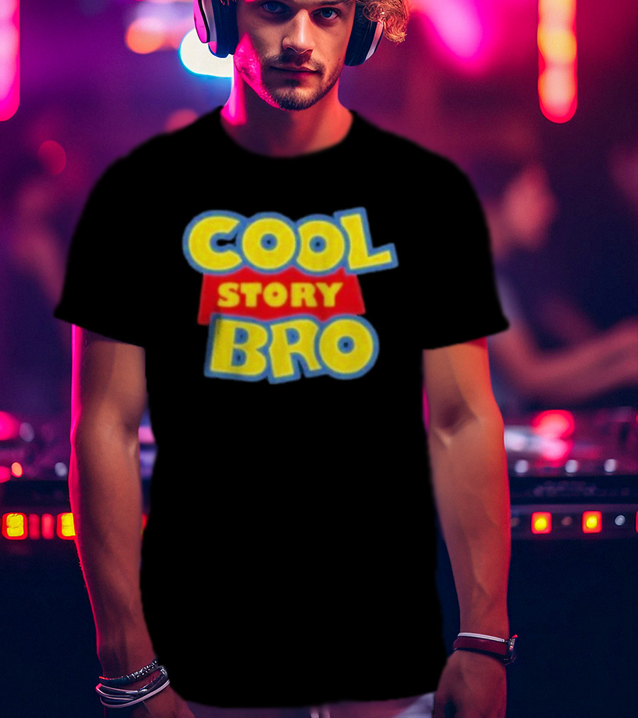 Cool Story Bro Toy Inspired Twist T-Shirt