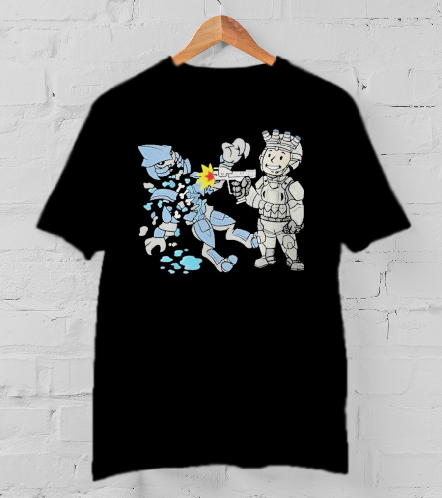 Xeno Slayer Threat Llama Alien Battle Scene T-Shirt