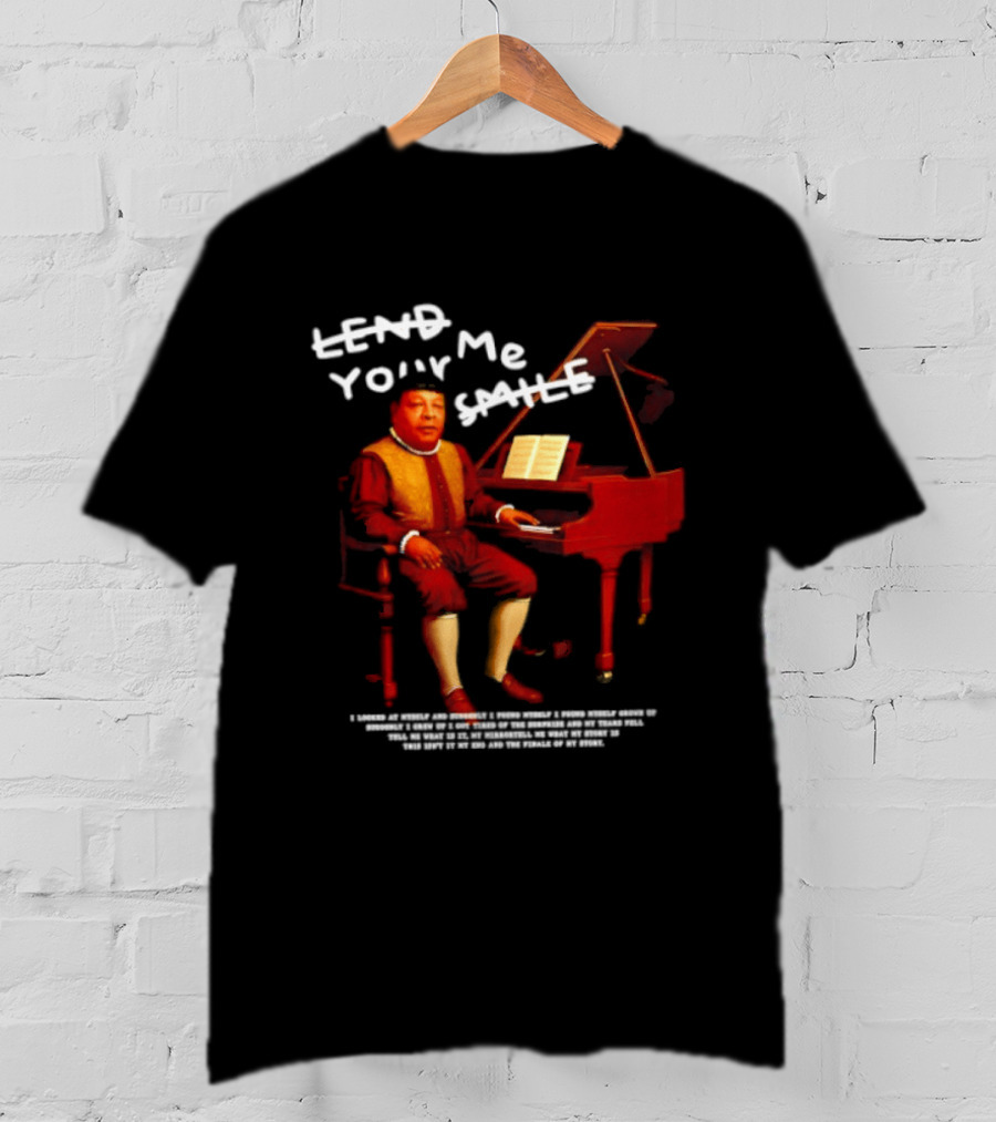 Abdel Basset Hamouda Lend Your Me Smile Piano Scene T-Shirt