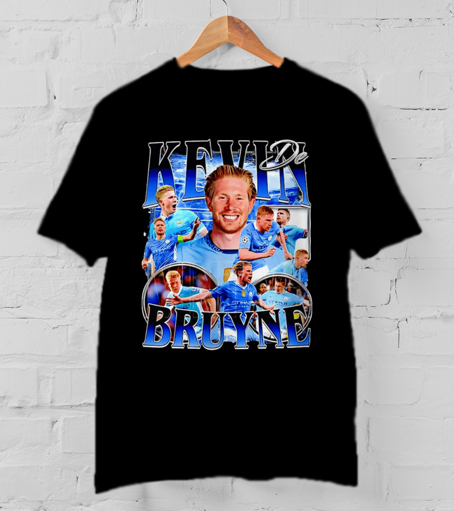 Kevin De Bruyne Manchester City Football Soccer Player T-Shirt