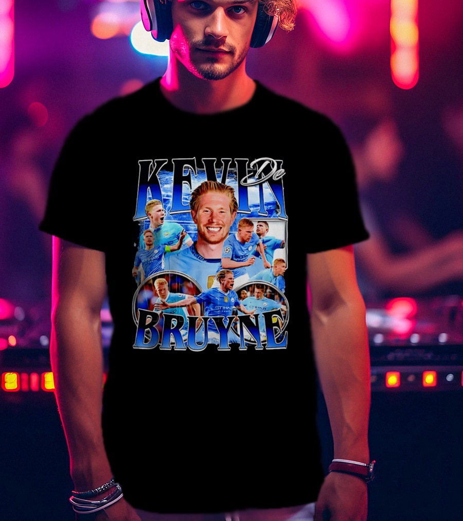 Kevin De Bruyne Manchester City Football Soccer Player T-Shirt
