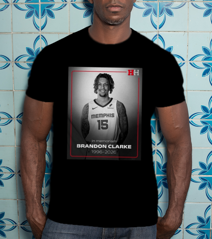 In Memoriam Brandon Clarke 1996 2026 Memphis 15 T-Shirt