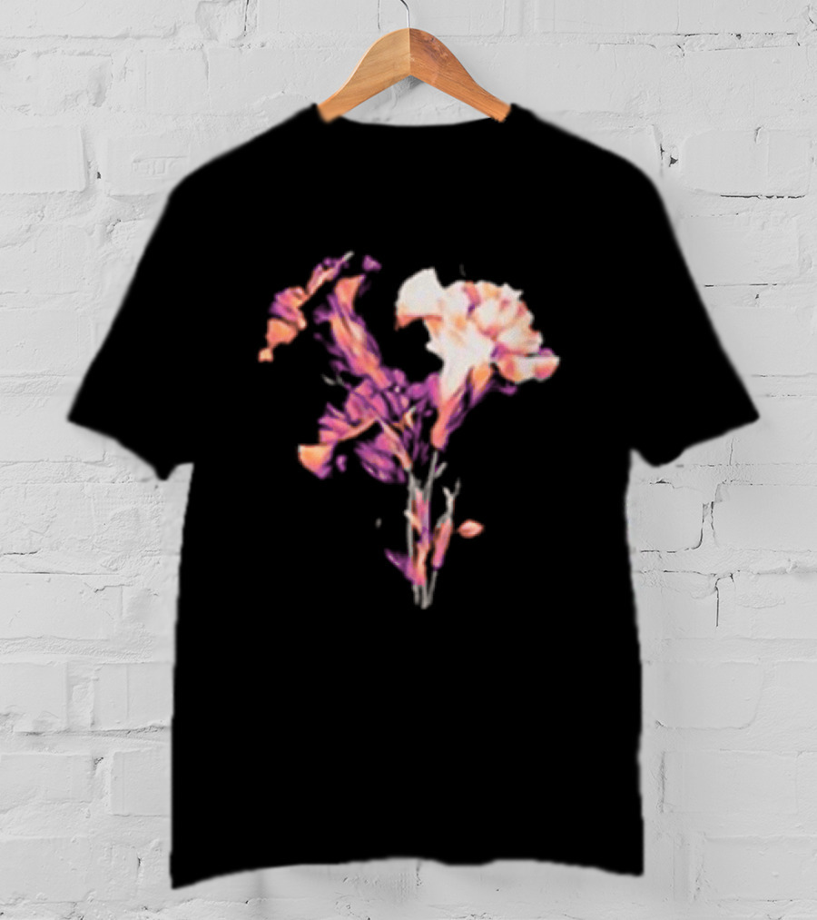 Calling All Captains Wallflower Emotion Sickness Floral T-Shirt