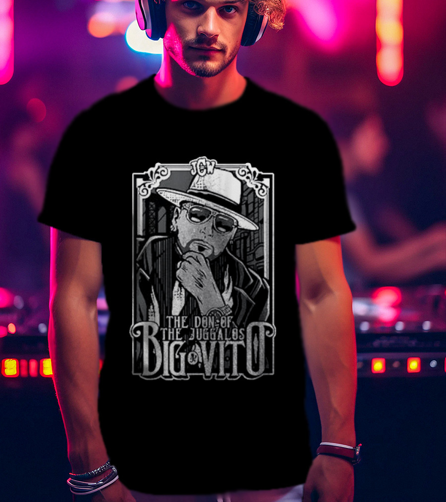 JCW Caleb Konley The Don Of The Juggalos Big Vito T-Shirt