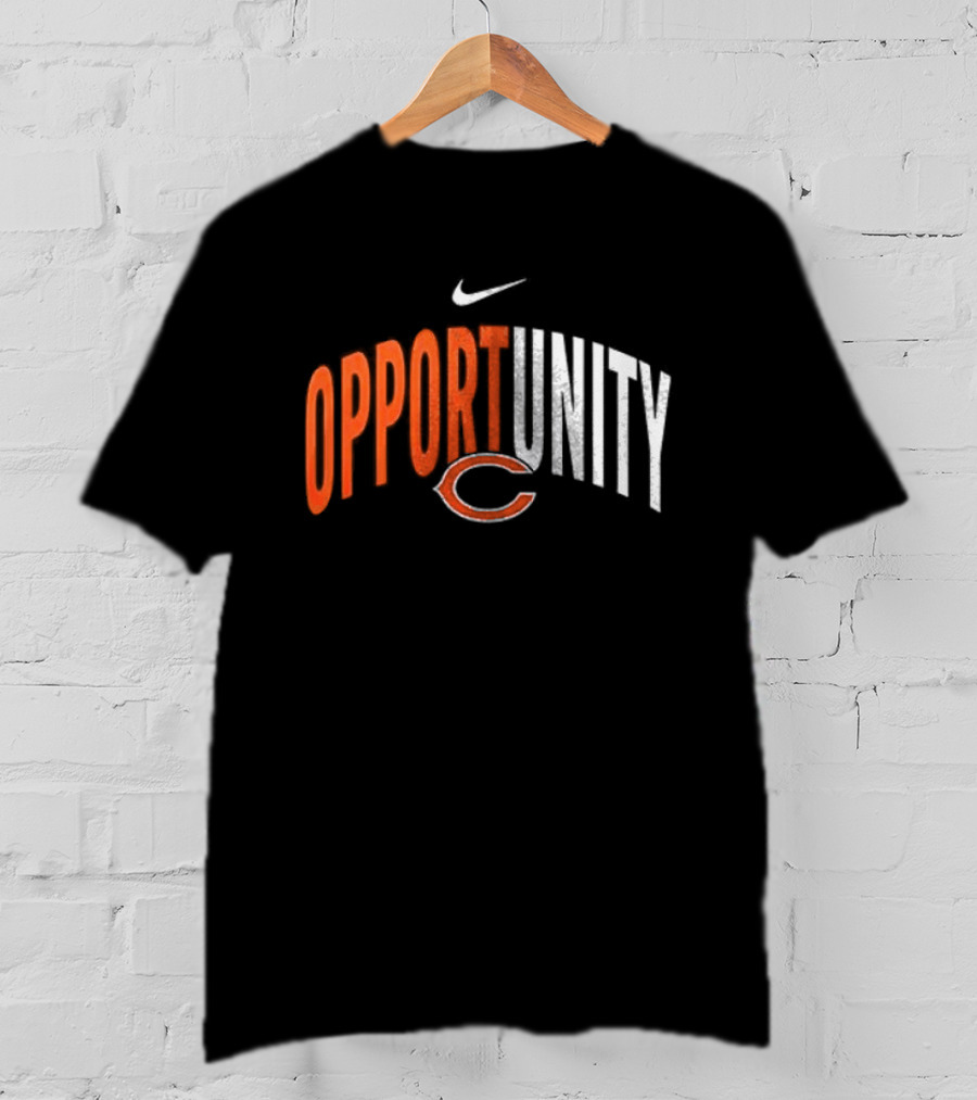 Chicago Bears Opportunity Nike Swoosh C T-Shirt