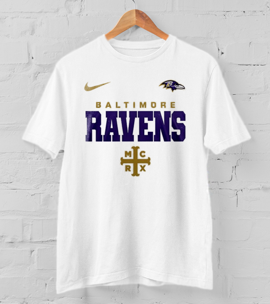 Baltimore Ravens My Chemical Romance MCRX Collaboration T-Shirt