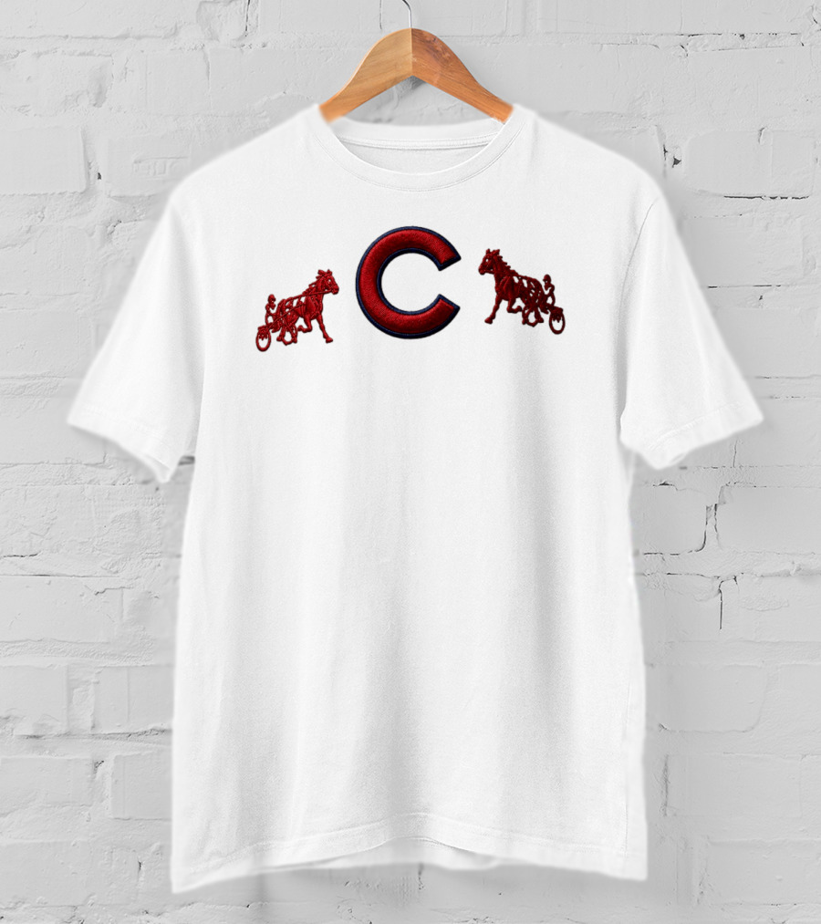 Chicago Cubs Siegelman Stable Hat 2026 C Logo Horse Racing Embroidery T-Shirt