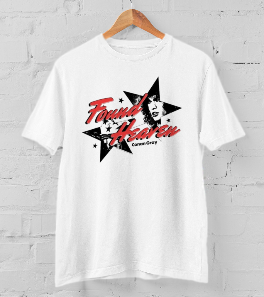 Conan Gray Found Heaven Stars Face T-Shirt