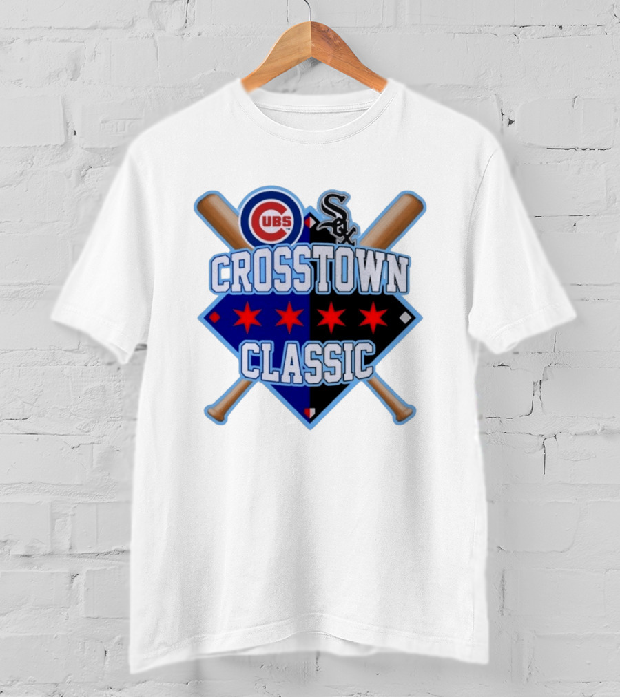Crosstown Classic 2026 Chicago Cubs Chicago White Sox Rivals Showdown T-Shirt
