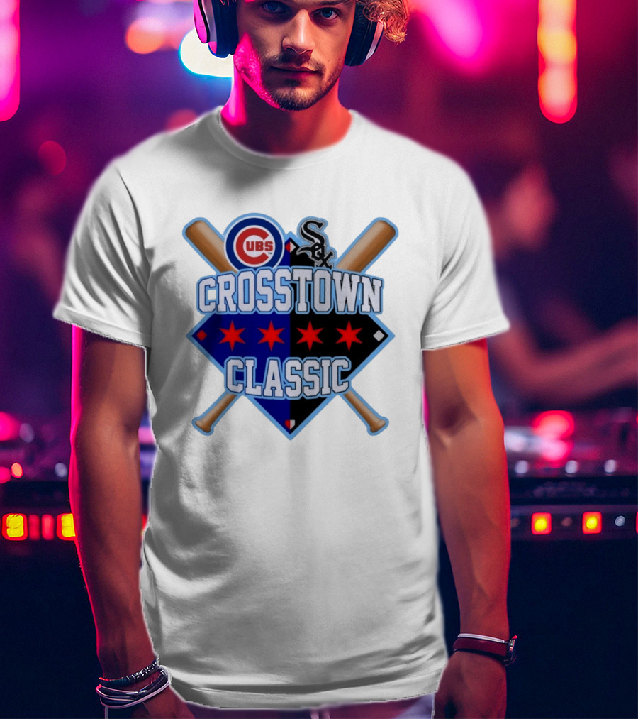 Crosstown Classic 2026 Chicago Cubs Chicago White Sox Rivals Showdown T-Shirt