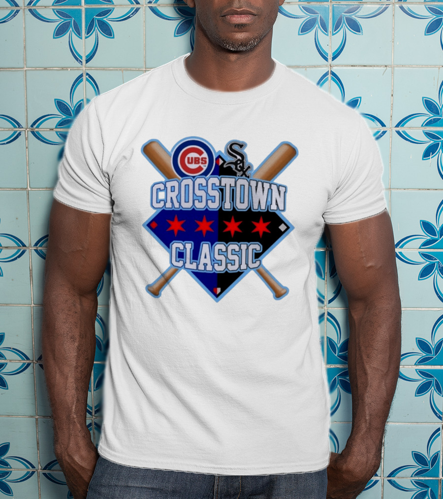 Crosstown Classic 2026 Chicago Cubs Chicago White Sox Rivals Showdown T-Shirt