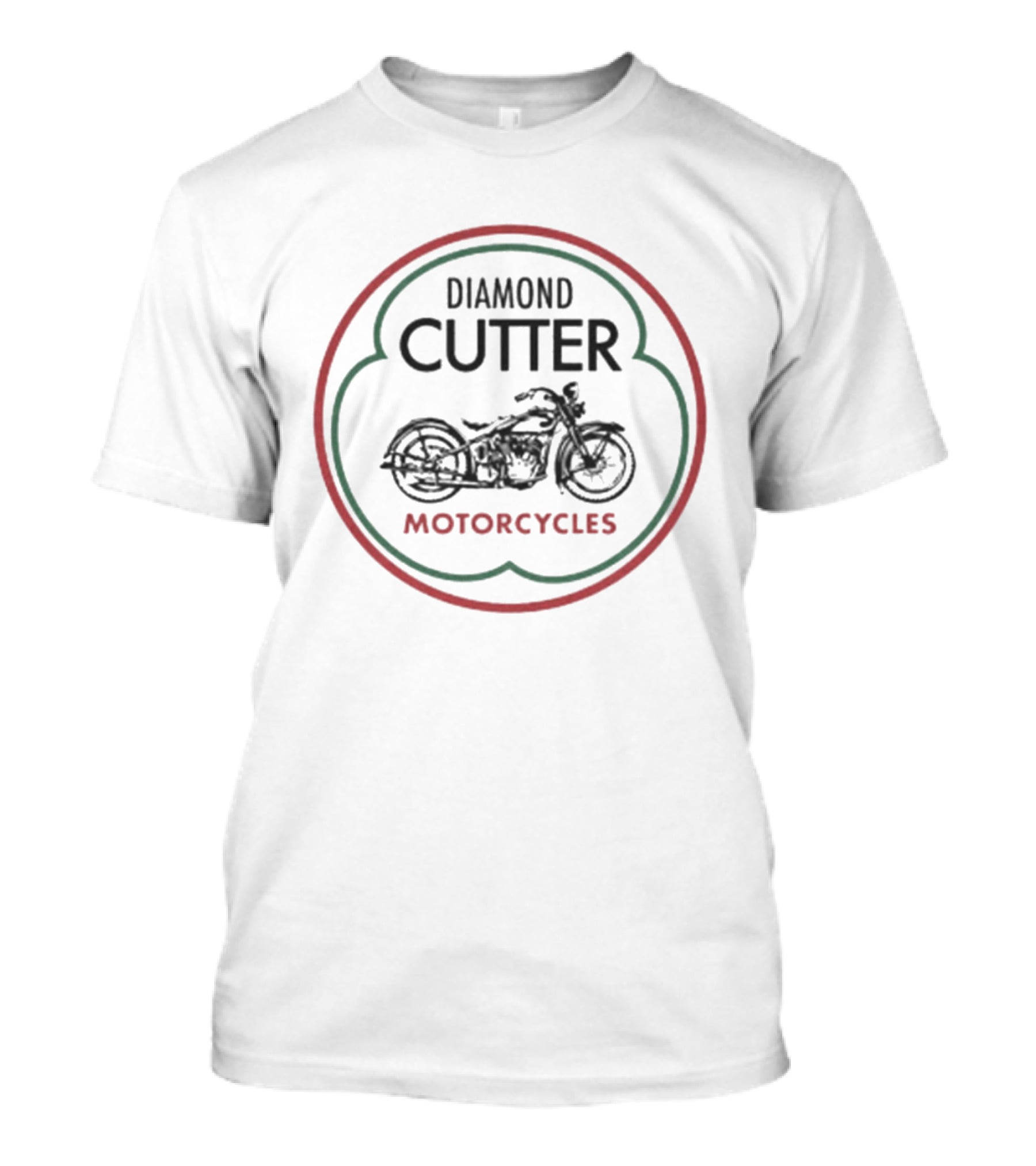 Diamond Cutter Motorcycles Vintage Classic Motorcycle Ride T-Shirt