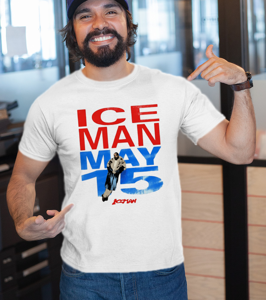 Drake Iceman May 15 Blue Red Styling 2026 Album Cover T-Shirt