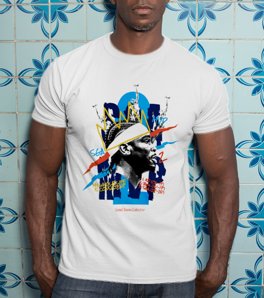 Shai Gilgeous Alexander SGA MVP 2026 Loud Team Collective T-Shirt